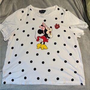 Kate spade x Disney Minnie Mouse glitter graphic tee